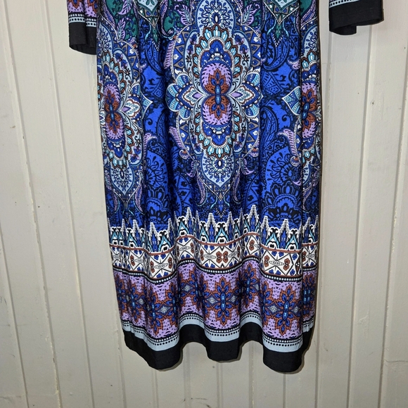 Maggy London Multicolor Paisley Tunic - Picture 3 of 7